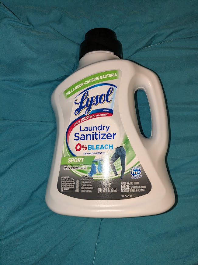 lysol laundry sanitizer sport