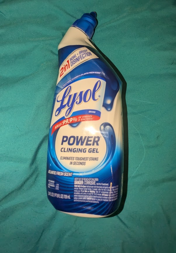 lysol power clinging gel