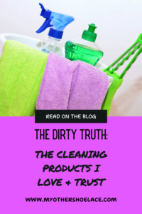 the dirty truth blog post pin for pinterest